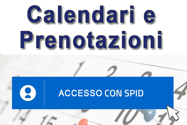 Calendario prenotazioni